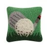 Peking Handicraft Home & Gift Club And Ball Hook Pillow