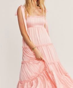 LoveShackFancy Burrows Maxi Dress