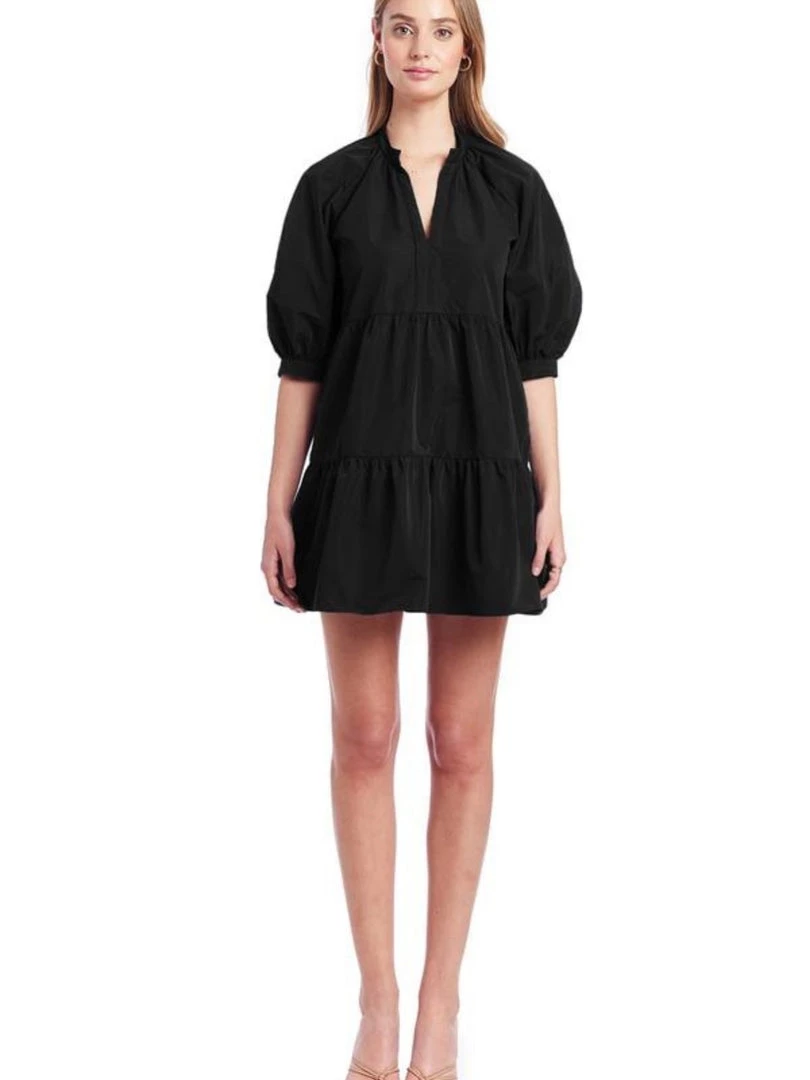 Amanda Uprichard Diego Dress - Black 3 Amanda Uprichard Diego Dress - Black