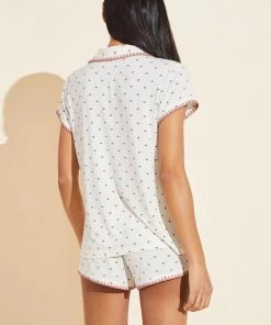 Eberjey Frida Printed Modal Short PJ Set Clothing