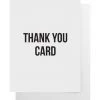 Cult Paper Home & Gift Thank You Card