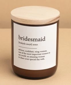 The Commonfolk Bridesmaid Dictionary Candle