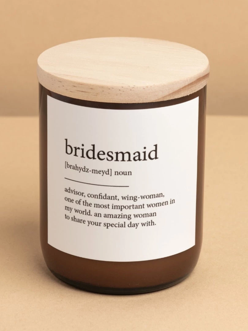 The Commonfolk Bridesmaid Dictionary Candle 4 The Commonfolk Bridesmaid Dictionary Candle