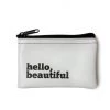 He Said, She Said Hello, Beautiful Zip Pouch