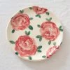 Erika Christine Ceramics Home & Gift Red Rose Catchall Plate