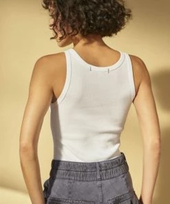 AMO Clothing Long Rib Tank Body Suit