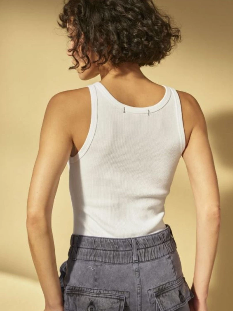 AMO Clothing Long Rib Tank Body Suit 4 AMO Clothing Long Rib Tank Body Suit