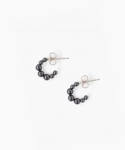 Chan Luu Accessories Black Pearl Hoop