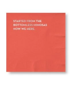Sapling Press Mimosas Cocktail Napkins