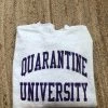 Lovebirds Originals Quarantine University Crewneck - Purple