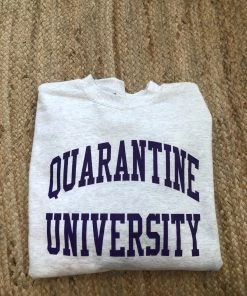 Lovebirds Originals Quarantine University Crewneck - Purple