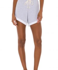 LNA Rolled Logo Short - Grey Clothing