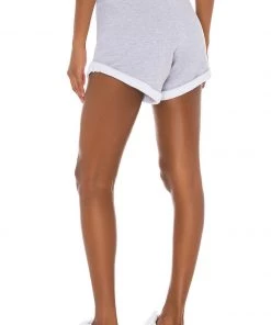 LNA Rolled Logo Short - Grey Clothing