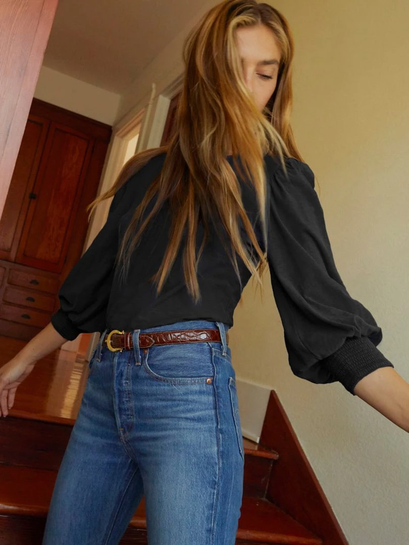 Nation LTD Loren Tee - Black 4 Nation LTD Loren Tee - Black