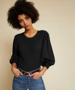 Nation LTD Loren Tee - Black 8 Nation LTD Loren Tee - Black