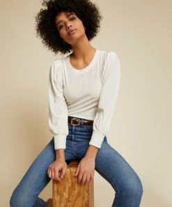 Nation LTD Clothing Loren Tee - Off White