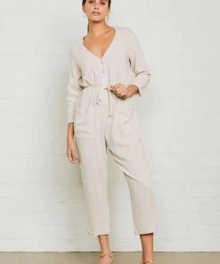 Rachel Pally Linen Troy Jumpsuit