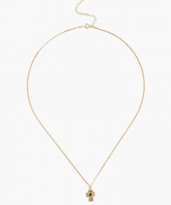 Chan Luu Accessories Onyx Cross Necklace