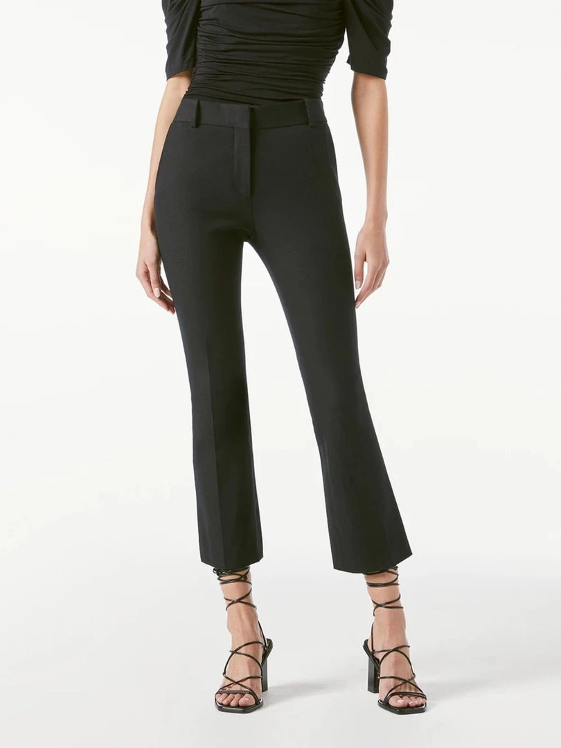 Frame Le Crop Mini Boot Trouser Noir 3 Frame Le Crop Mini Boot Trouser Noir