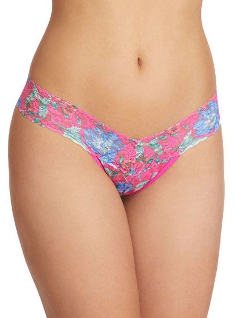 Hanky Panky Clothing Low Rise Thong - Electric Garden 3 Hanky Panky Clothing Low Rise Thong - Electric Garden