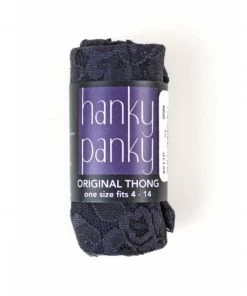 Hanky Panky Original Rise Thong - Granite