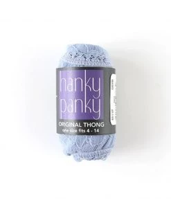 Hanky Panky Original Rise Thong - Grey Mist