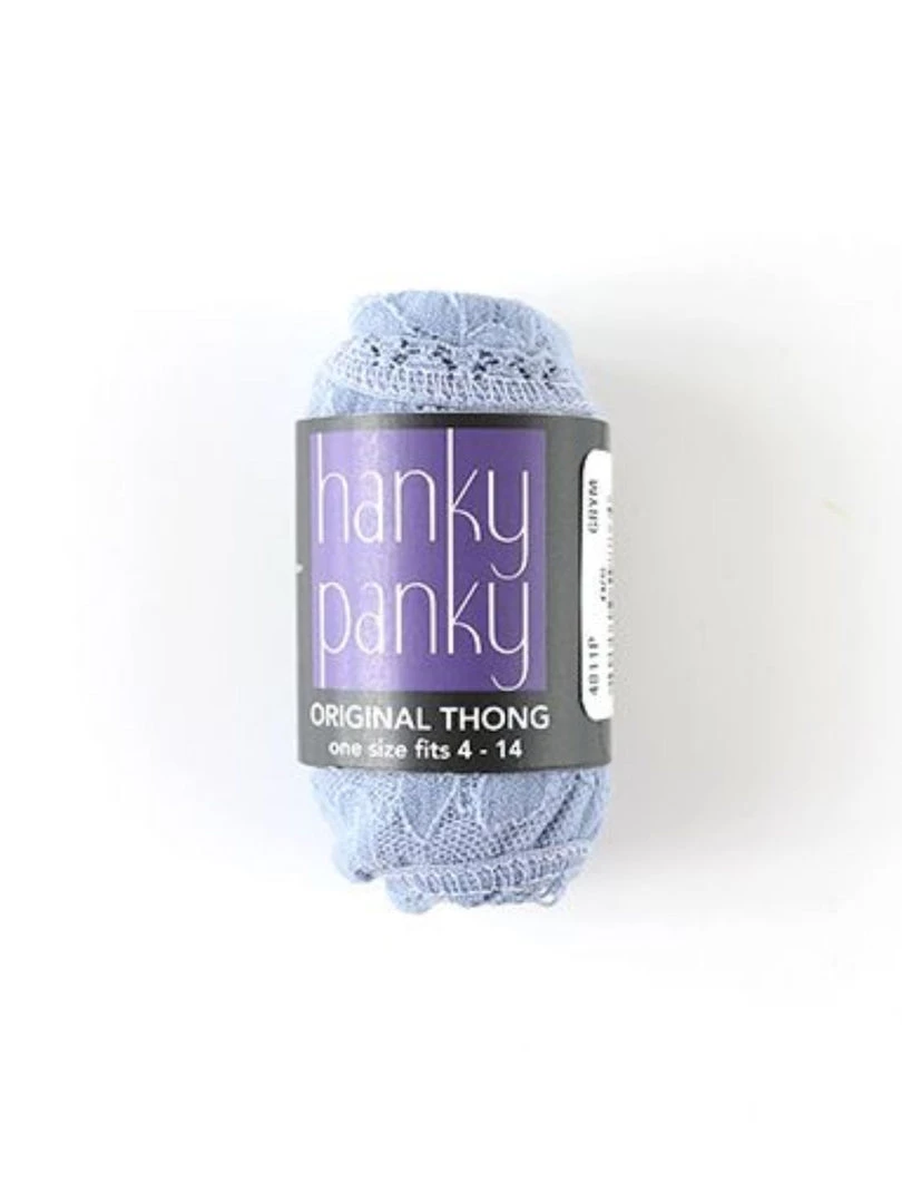Hanky Panky Low Rise Thong - Grey Mist 3 Hanky Panky Low Rise Thong - Grey Mist