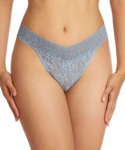 Hanky Panky Original Rise Thong - Grey Mist