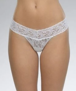 Hanky Panky Clothing Original Rise Thong - White