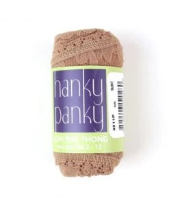 Hanky Panky Low Rise Thong - Sun Tan Clothing