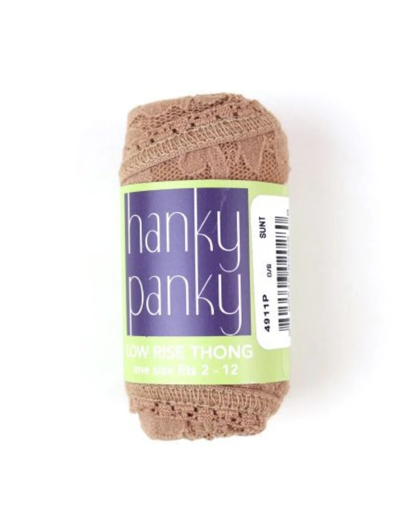 Hanky Panky Low Rise Thong - Sun Tan Clothing 3 Hanky Panky Low Rise Thong - Sun Tan Clothing