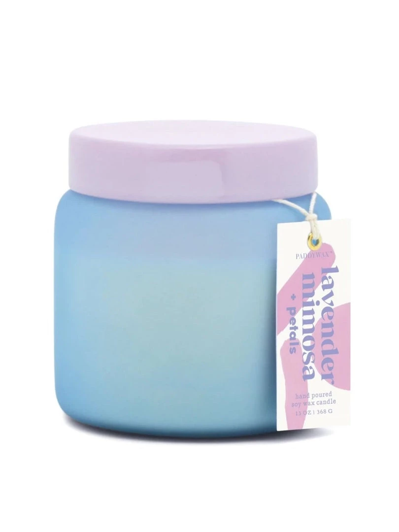 Paddywax Home & Gift Lolli - Lavender Mimosa + Petals 13 Oz 3 Paddywax Home & Gift Lolli - Lavender Mimosa + Petals 13 Oz