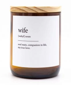 The Commonfolk Wife Dictionary Candle - Palm Desert Home & Gift