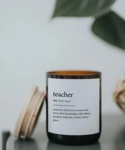 The Commonfolk Home & Gift Teacher Dictionary Candle - Hudson Valley