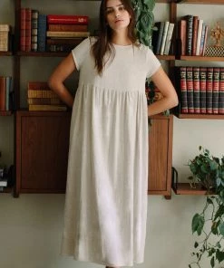 Rachel Pally Linen Esme Dress - Natural