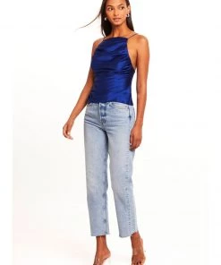 Amanda Uprichard Georgina Top - Ultramarine Clothing