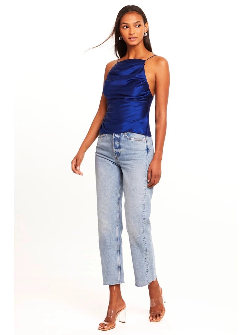 Amanda Uprichard Georgina Top - Ultramarine Clothing 4 Amanda Uprichard Georgina Top - Ultramarine Clothing