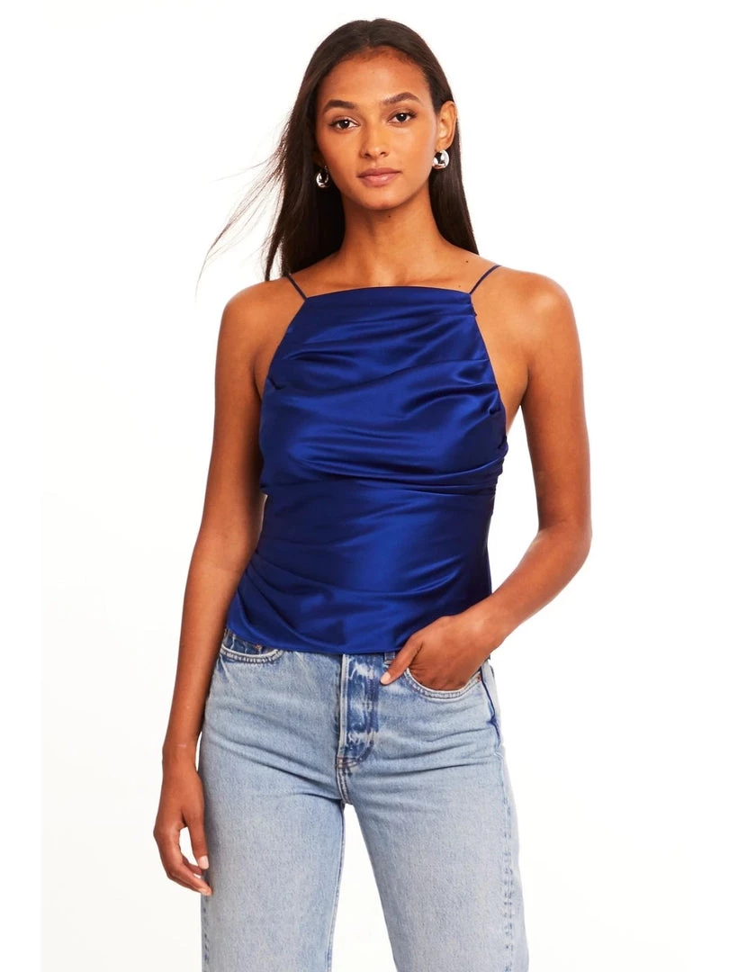 Amanda Uprichard Georgina Top - Ultramarine Clothing 3 Amanda Uprichard Georgina Top - Ultramarine Clothing