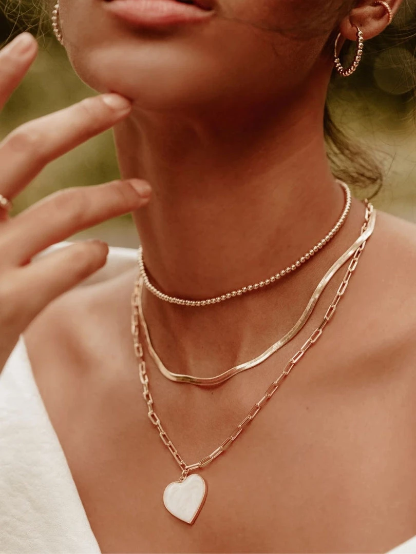 Alexa Leigh Accessories Snake Layering Chain - 14"-16" 4 Alexa Leigh Accessories Snake Layering Chain - 14"-16"