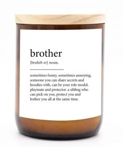 The Commonfolk Home & Gift Brother Dictionary Candle - India