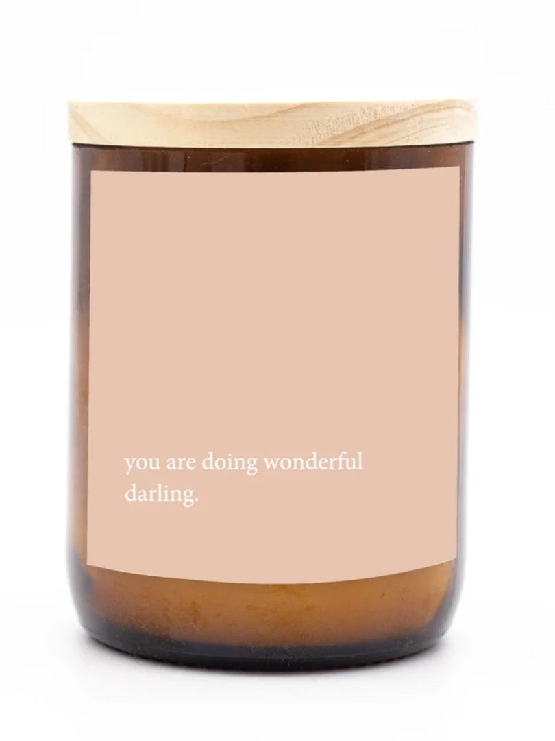 The Commonfolk Home & Gift You Are Doing Wonderful Candle - Mali 3 The Commonfolk Home & Gift You Are Doing Wonderful Candle - Mali