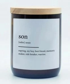 The Commonfolk Son Dictionary Candle - India 7 The Commonfolk Son Dictionary Candle - India
