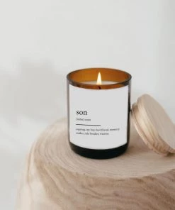 The Commonfolk Son Dictionary Candle - India