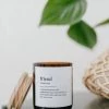The Commonfolk Friend Dictionary Candle - Tulum Home & Gift 1 The Commonfolk Friend Dictionary Candle - Tulum Home & Gift