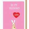 Apartment 2 Cards Bunny Love Valentine Card Home & Gift