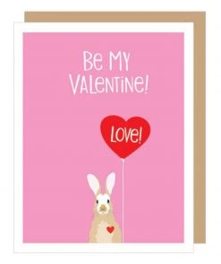 Apartment 2 Cards Bunny Love Valentine Card Home & Gift