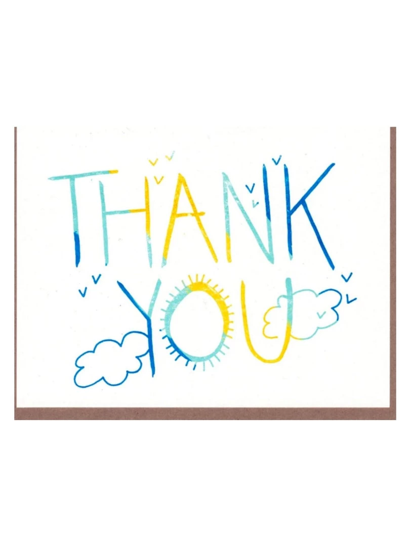 The Great Lakes Goods Thank You Sky Card 3 The Great Lakes Goods Thank You Sky Card