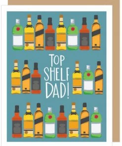 Apartment 2 Cards Top Shelf Father's Day Card Home & Gift