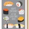Apartment 2 Cards Sushi Birthday Card Home & Gift 1 Apartment 2 Cards Sushi Birthday Card Home & Gift