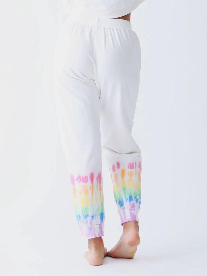 Electric & Rose Abbot Kinney Sweatpants - Rainbow Cloud/Multi 5 Electric & Rose Abbot Kinney Sweatpants - Rainbow Cloud/Multi